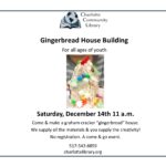 Gingerbread House Building